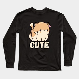 Cute Kitten Long Sleeve T-Shirt